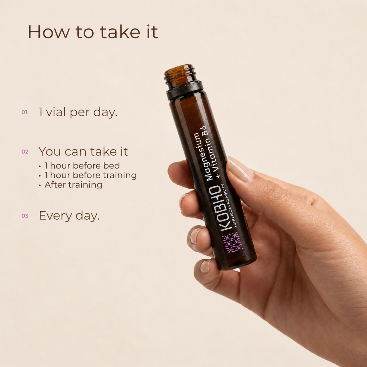 Magnesium + Vitamin B6