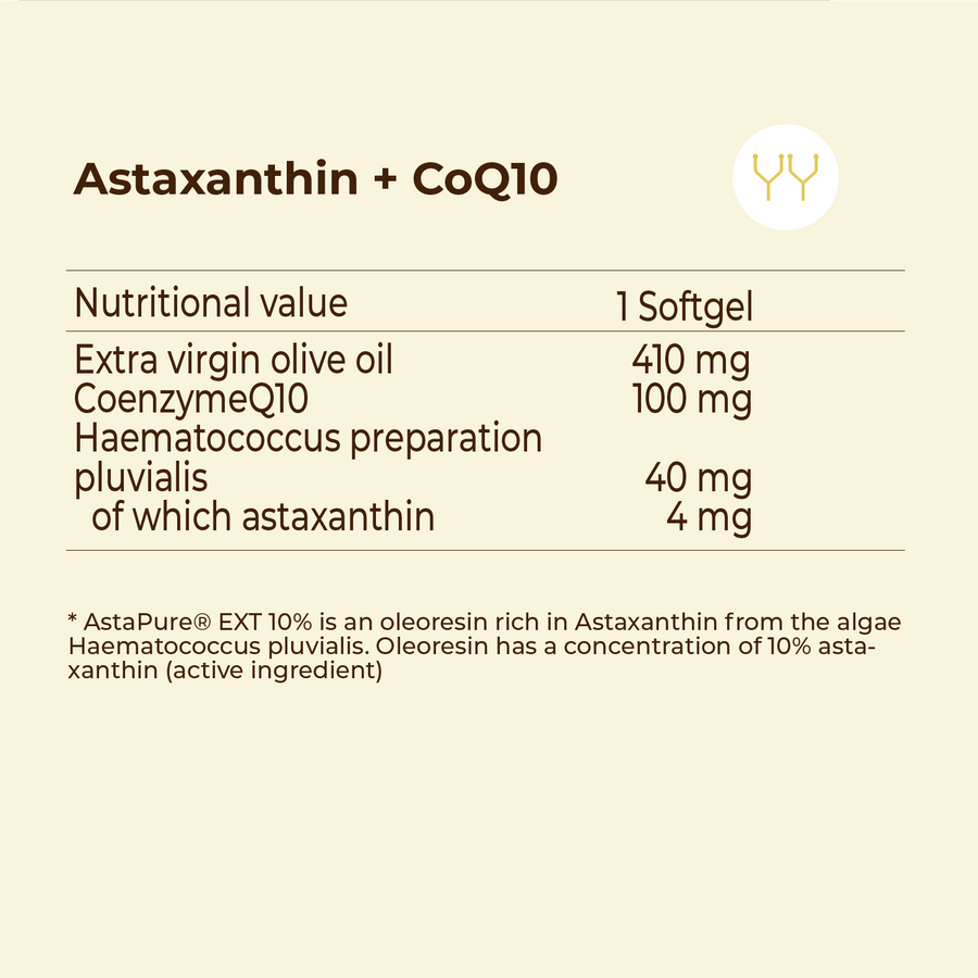 Astaxantina + CoQ10