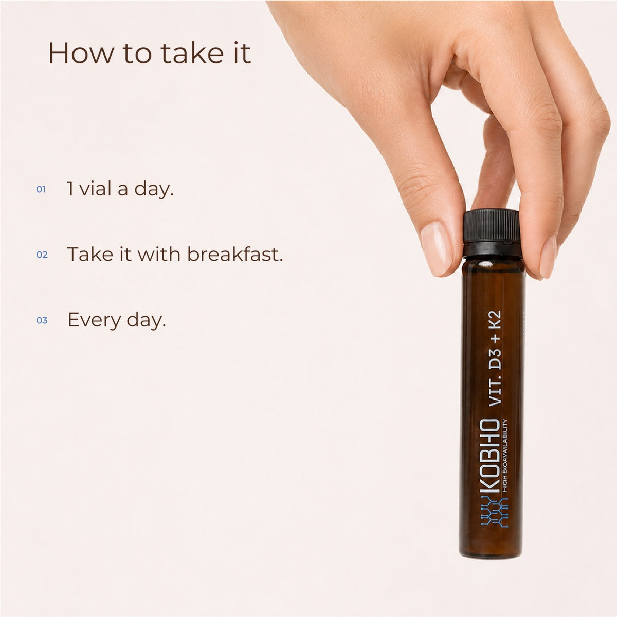 Vitamin D3 + K2 with magnesium